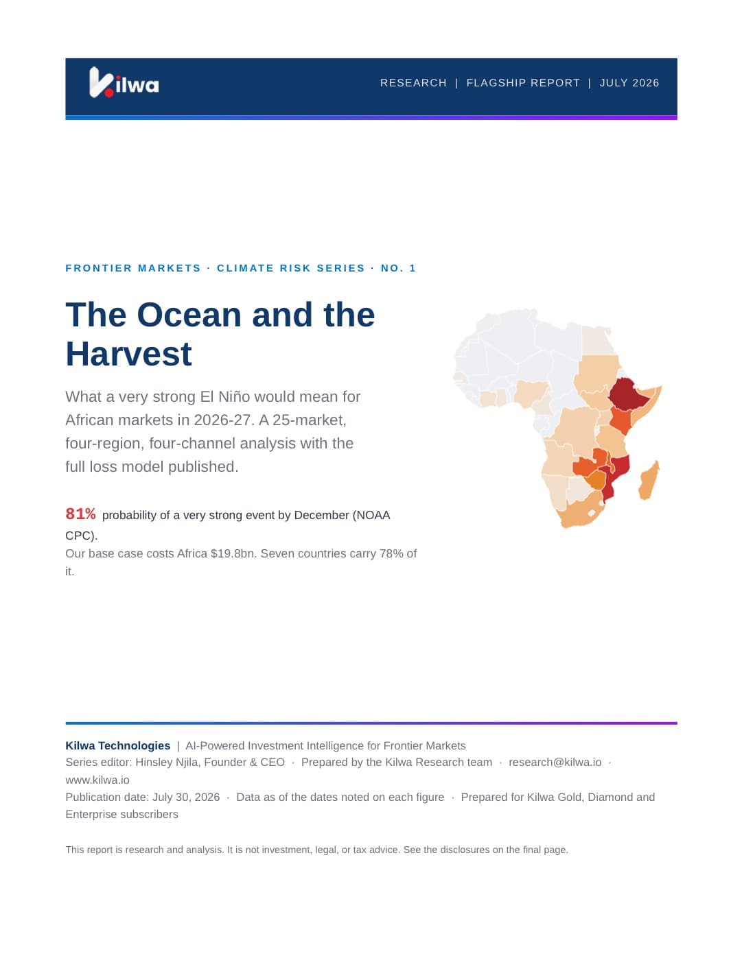 Cover of The Ocean and the Harvest