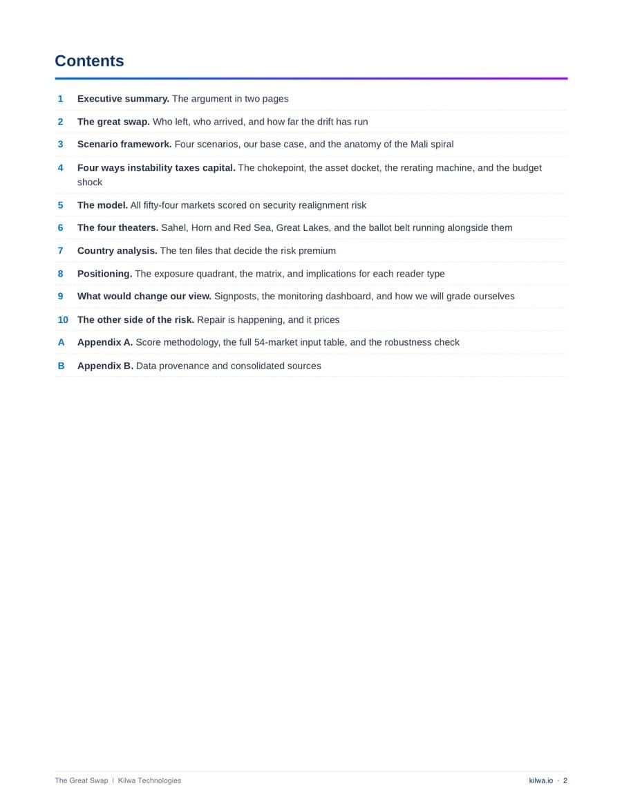 Page 2 of the report